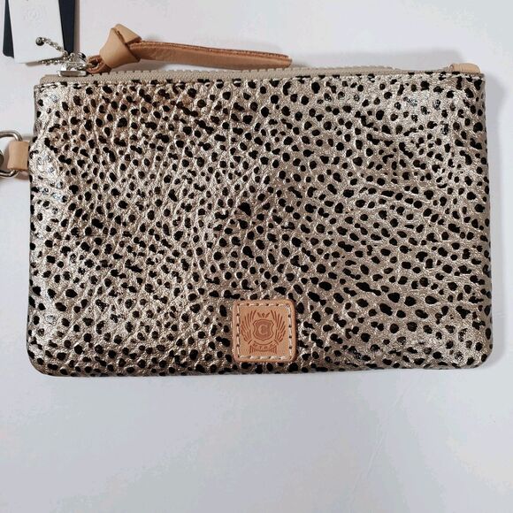 Consuela Bag Wristlet Wallet 2 Piece Set - Wesley Combi - Animal Print New - Picture 4 of 9